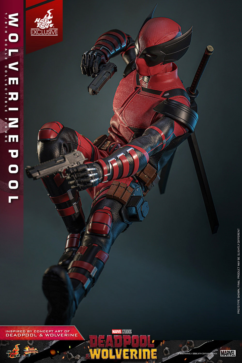 Wolverinepool Marvel Sixth Scale Figure
