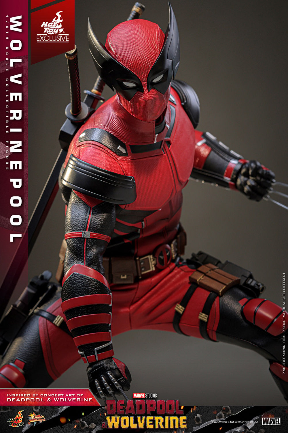 Wolverinepool Marvel Sixth Scale Figure