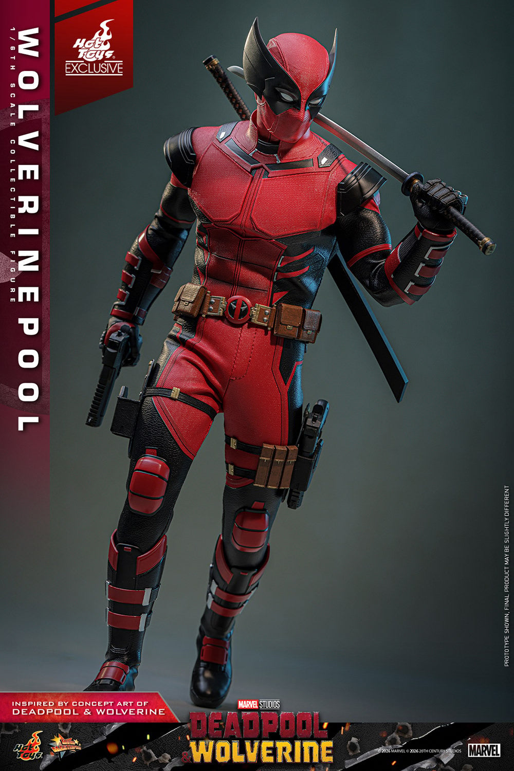 Wolverinepool Marvel Sixth Scale Figure