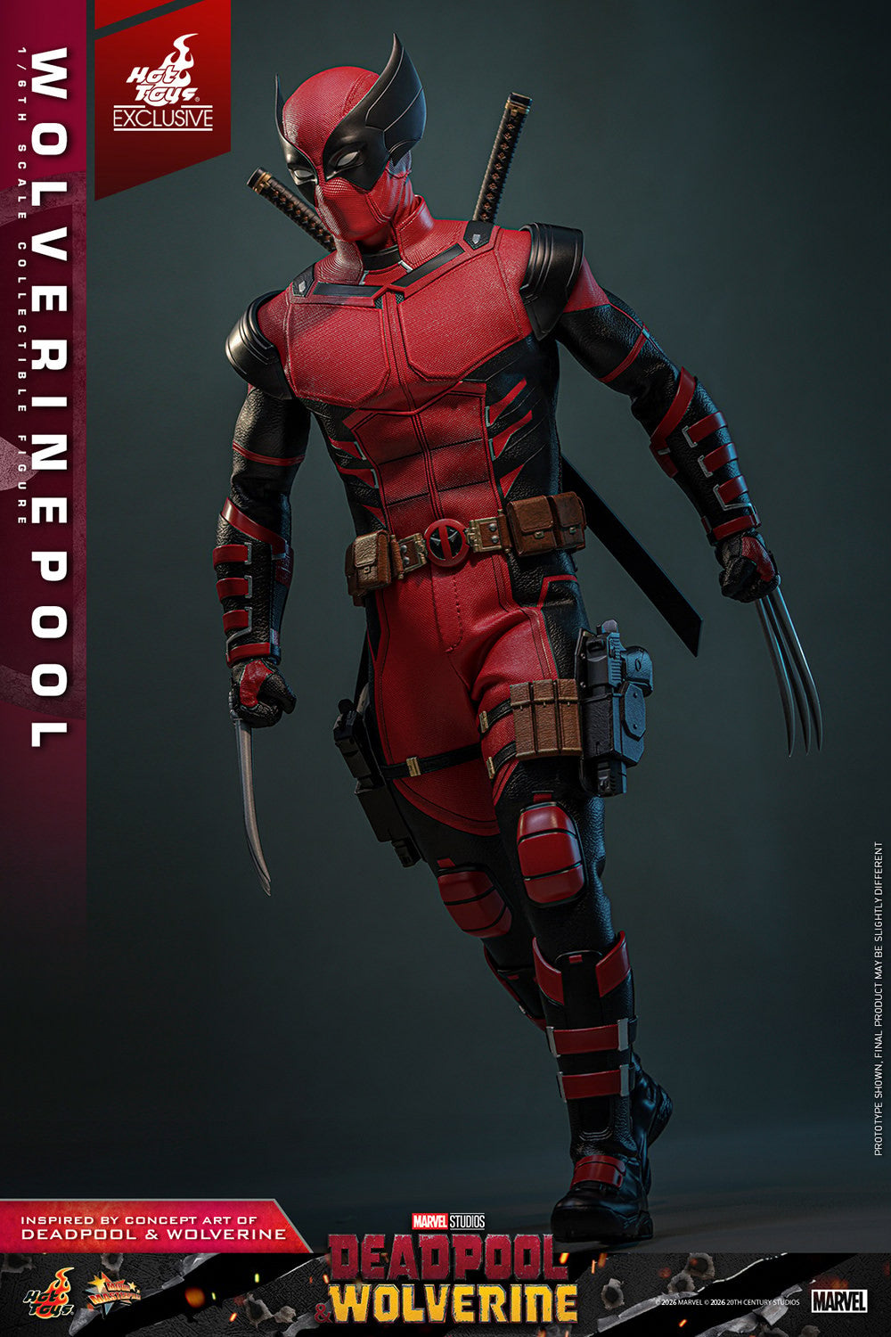 Wolverinepool Marvel Sixth Scale Figure