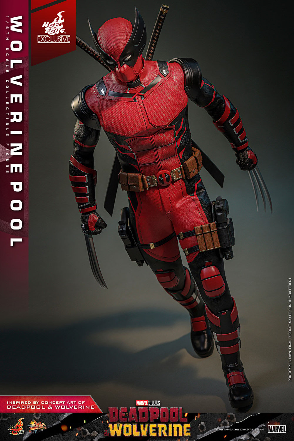 Wolverinepool Marvel Sixth Scale Figure