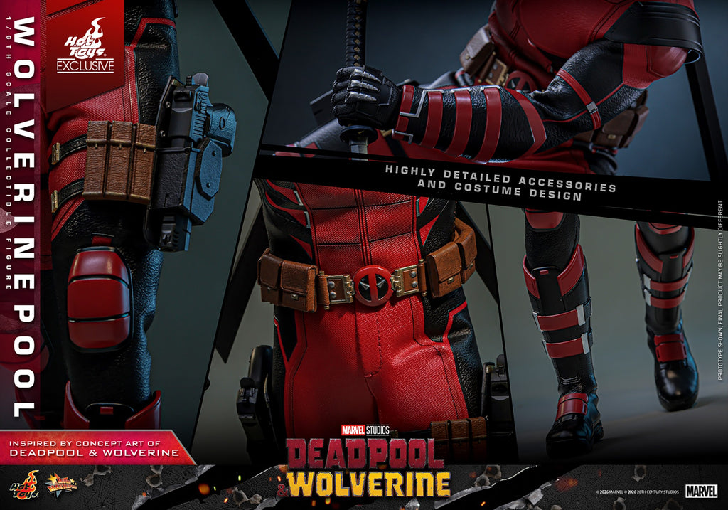 Wolverinepool Marvel Sixth Scale Figure