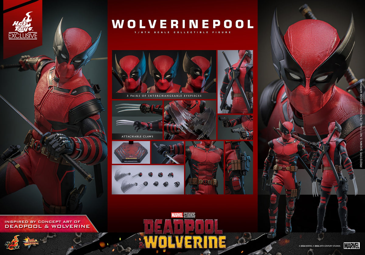 Wolverinepool Marvel Sixth Scale Figure