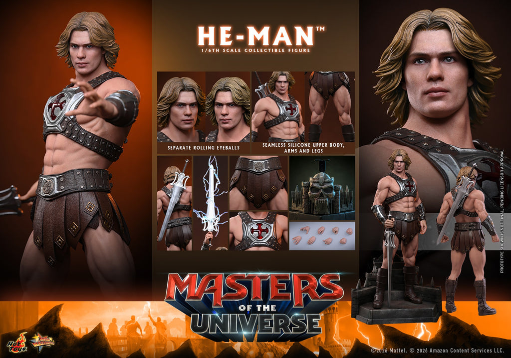 He-Man Masters of the Universe Sixth Scale Figure