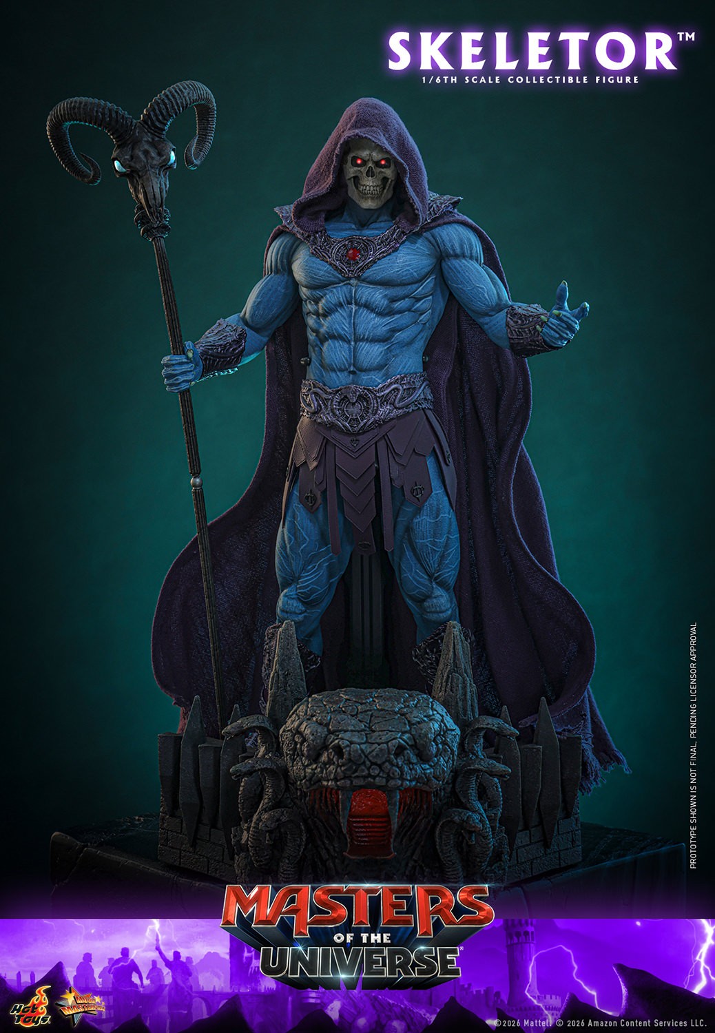 Skeletor Masters of the Universe Sixth Scale Figure