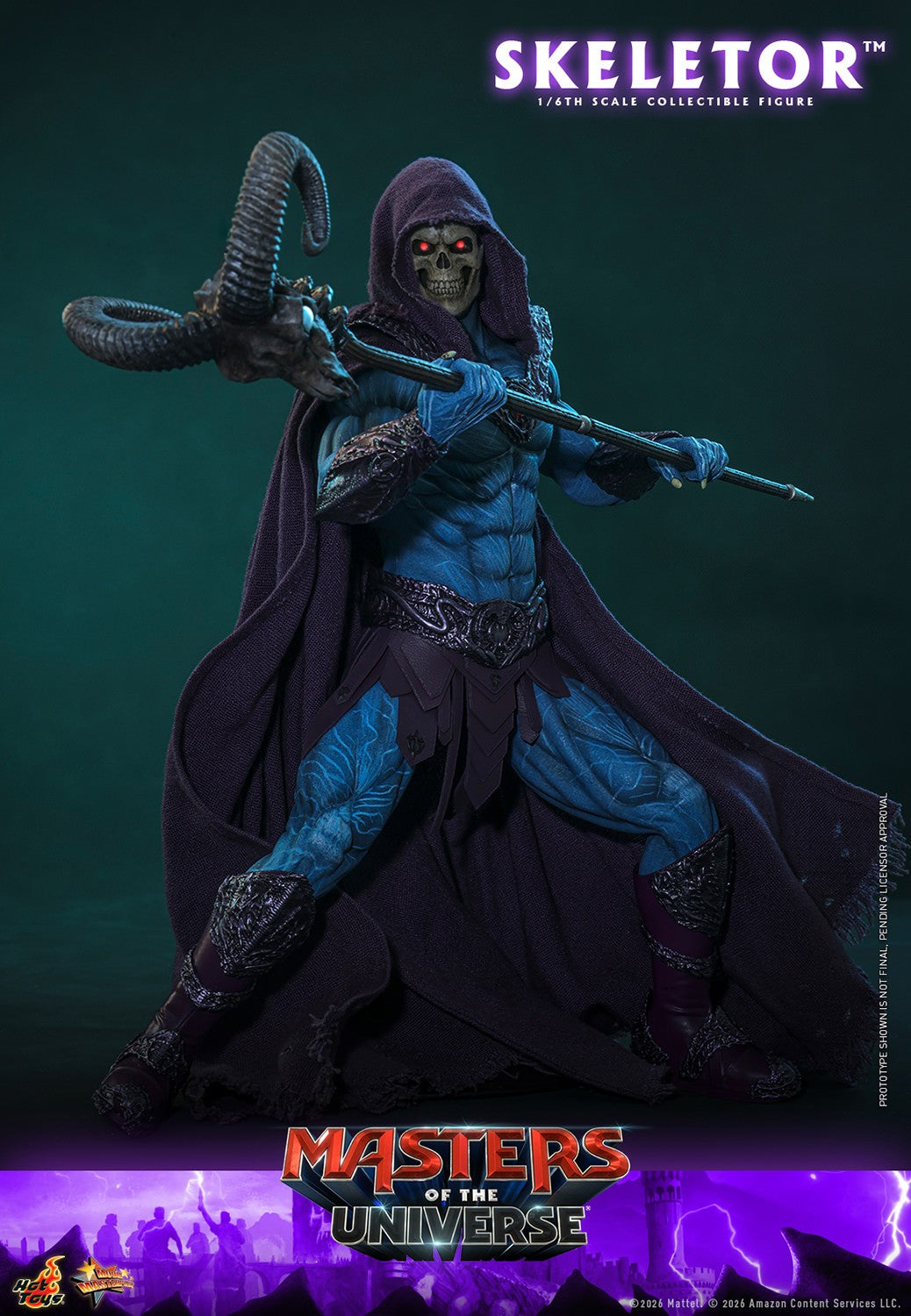 Skeletor Masters of the Universe Sixth Scale Figure