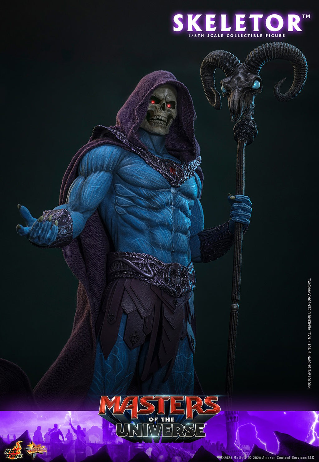 Skeletor Masters of the Universe Sixth Scale Figure