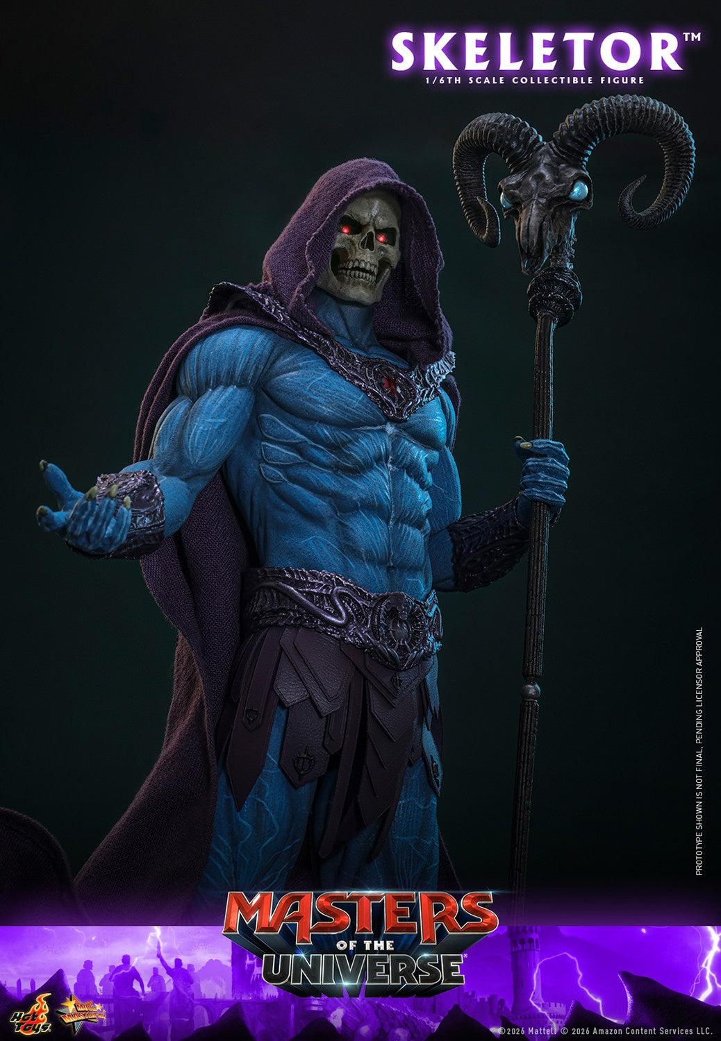 Skeletor Masters of the Universe Sixth Scale Figure