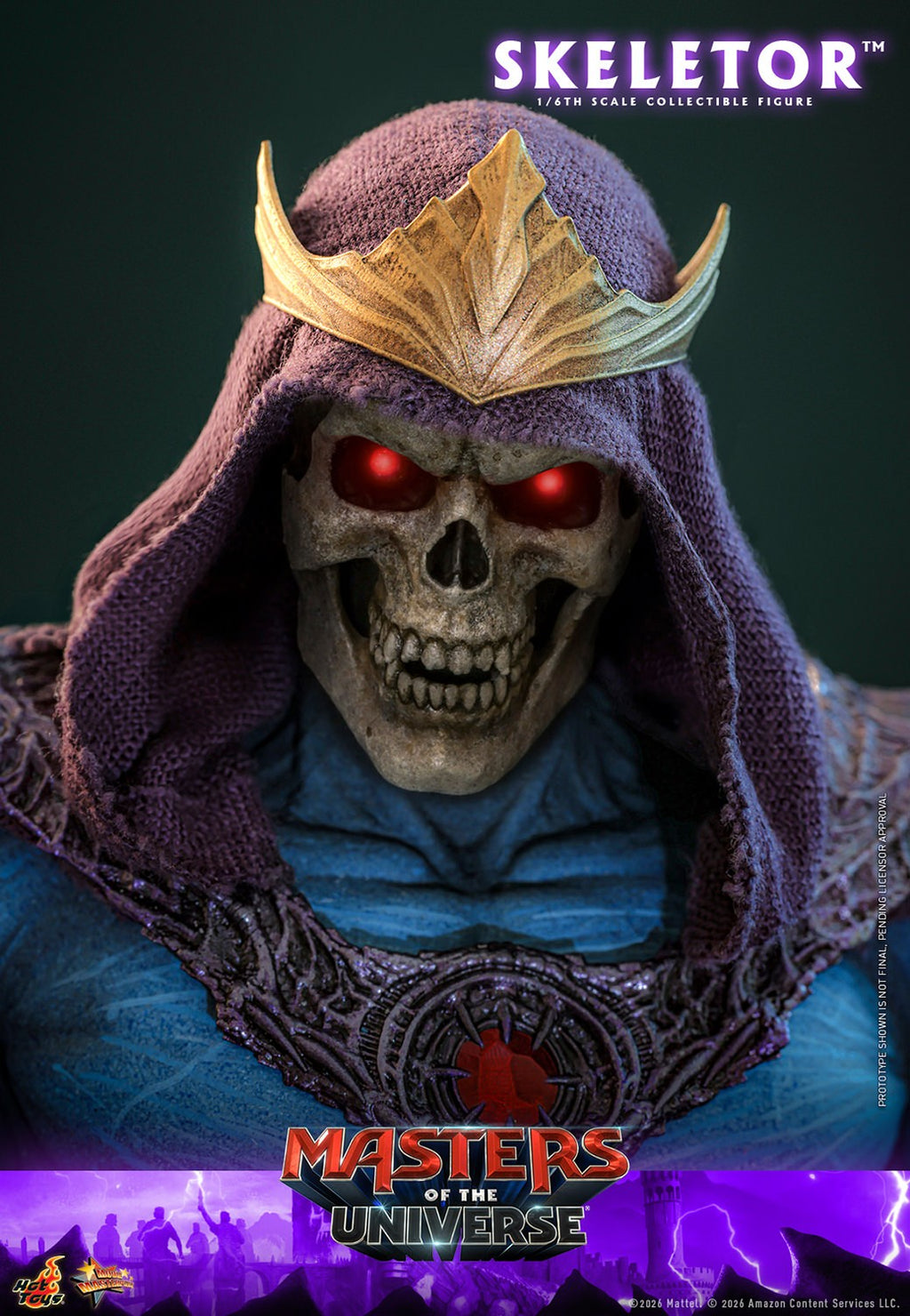 Skeletor Masters of the Universe Sixth Scale Figure