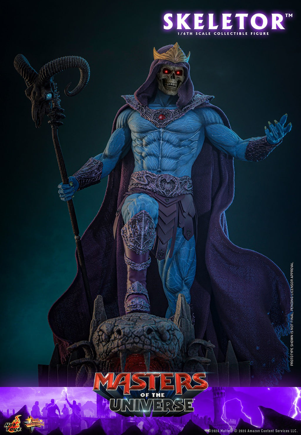 Skeletor Masters of the Universe Sixth Scale Figure