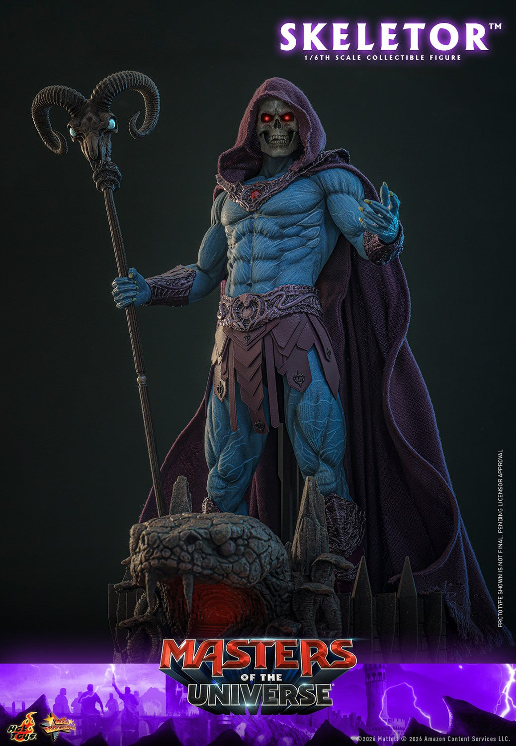 Skeletor Masters of the Universe Sixth Scale Figure