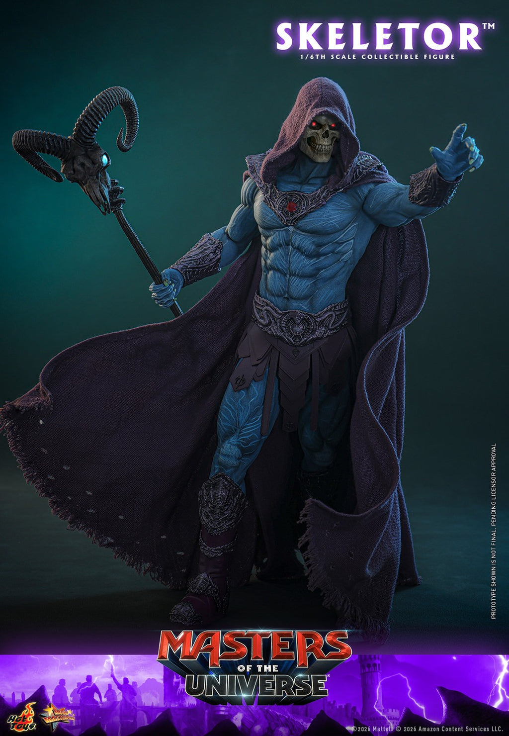 Skeletor Masters of the Universe Sixth Scale Figure