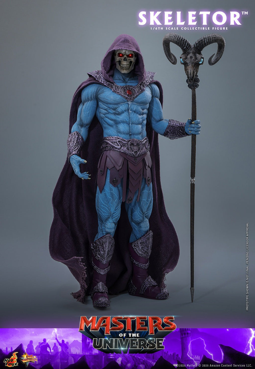 Skeletor Masters of the Universe Sixth Scale Figure