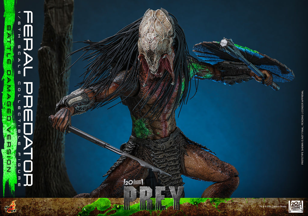 Feral Predator (Battle Damaged Version) Sixth Scale Figure