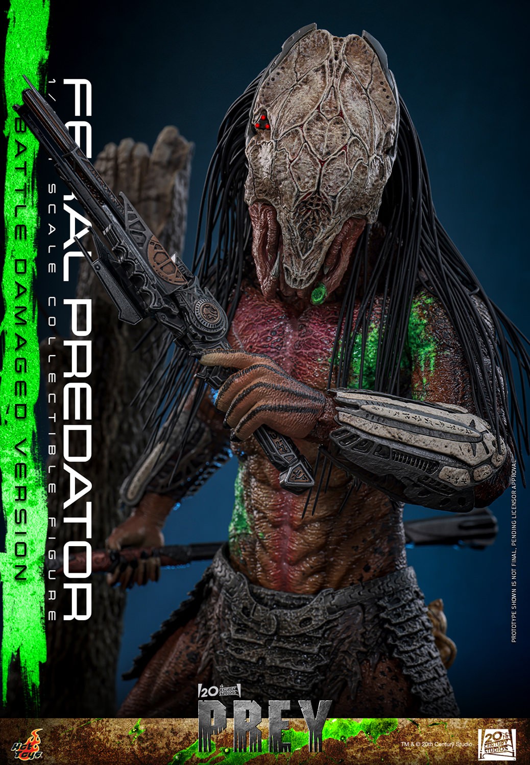 Feral Predator (Battle Damaged Version) Sixth Scale Figure