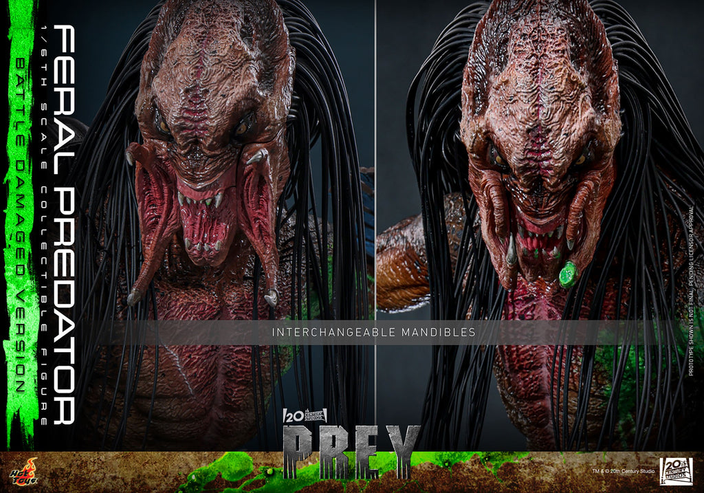 Feral Predator (Battle Damaged Version) Sixth Scale Figure