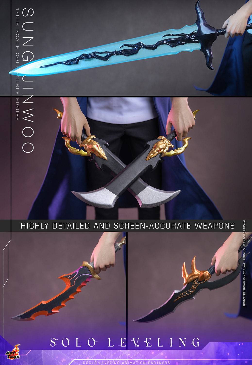Sung Jinwoo Solo Leveling Sixth Scale Figure