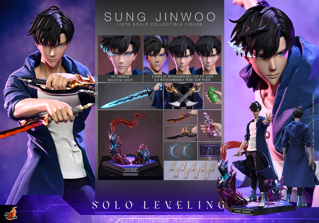 Sung Jinwoo Solo Leveling Sixth Scale Figure