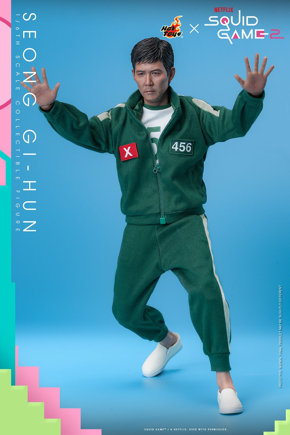 Seong Gi-hun Squid Game Sixth Scale Figure