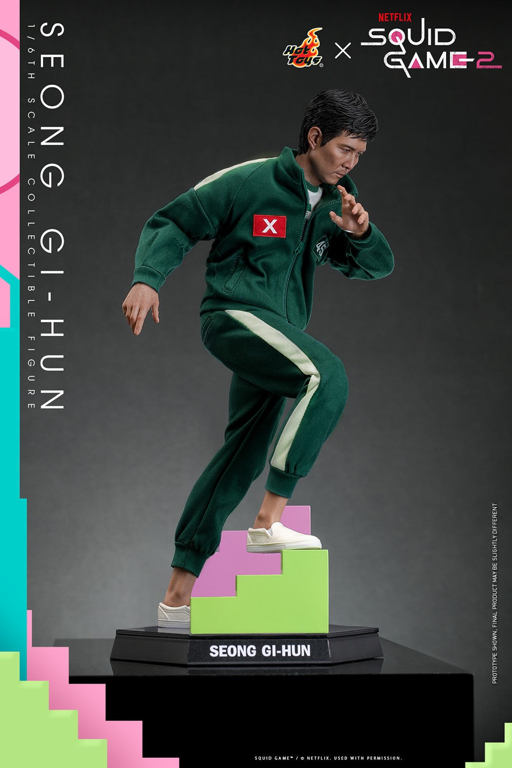 Seong Gi-hun Squid Game Sixth Scale Figure