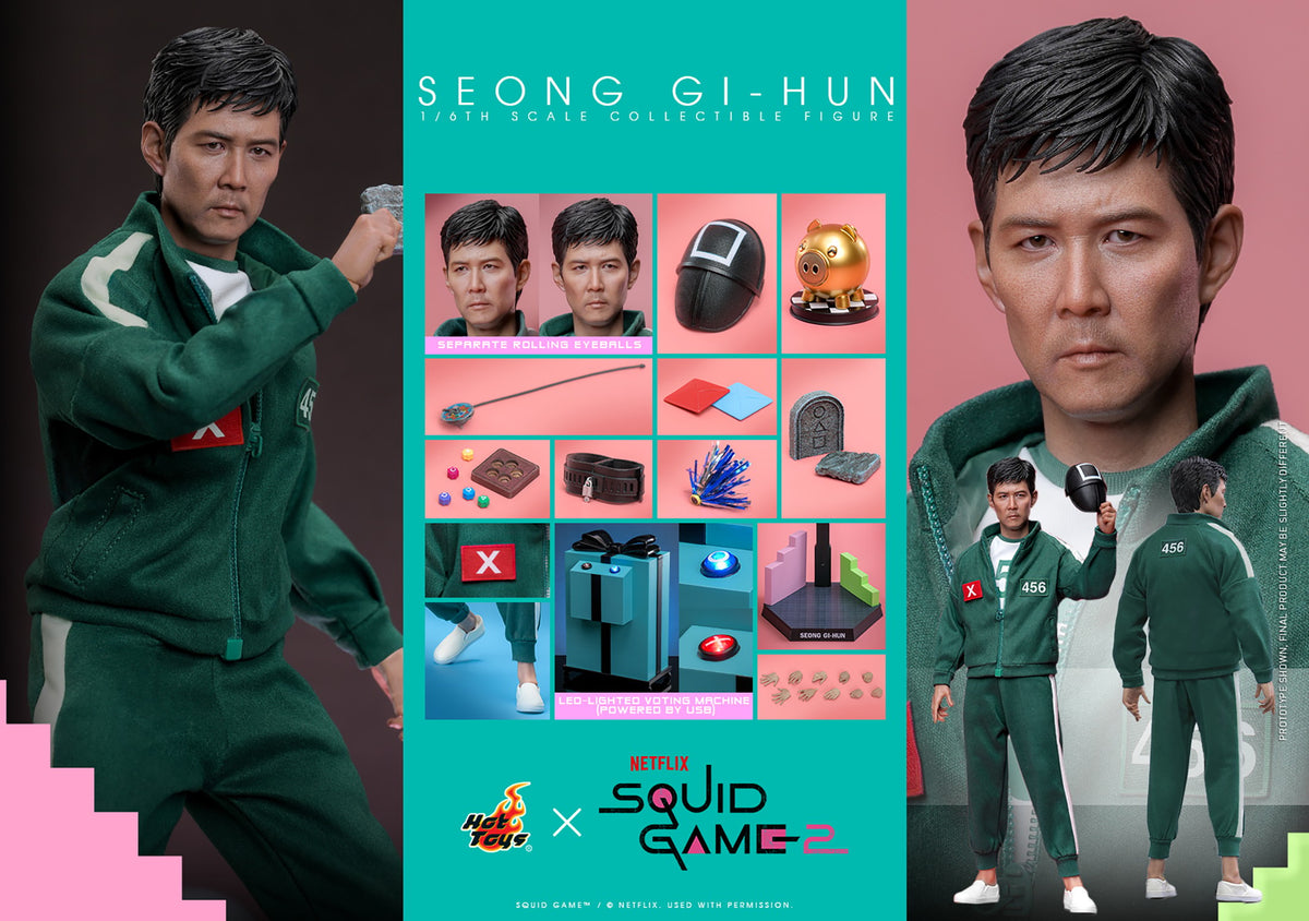 Seong Gi-hun Squid Game Sixth Scale Figure