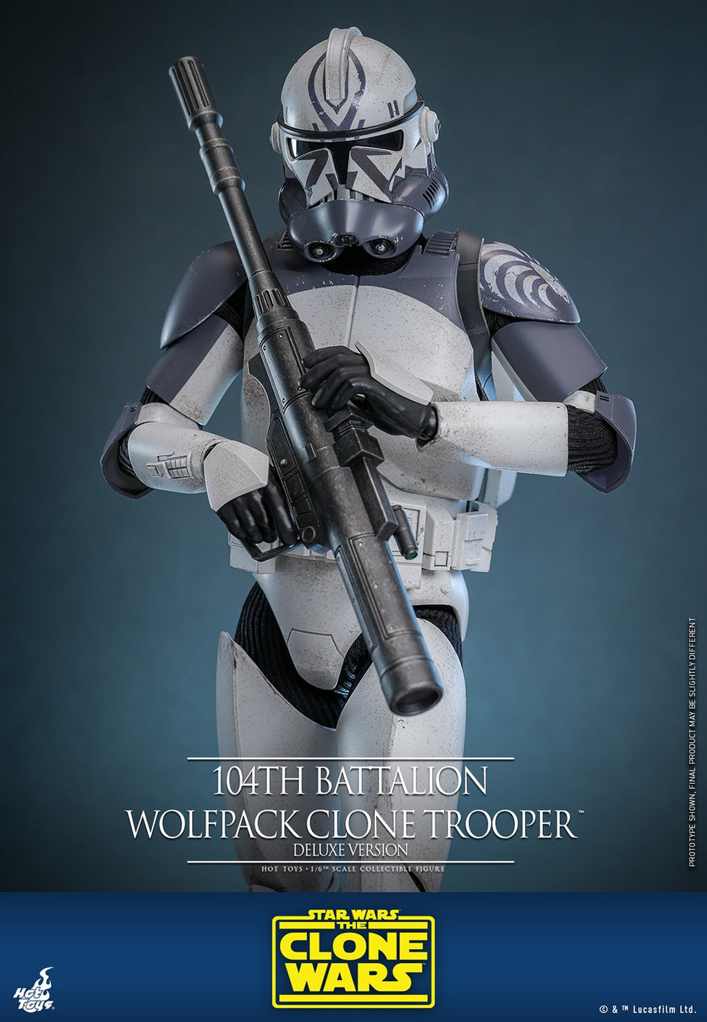 104th Battalion Wolfpack Clone Trooper Star Wars Sixth Scale Figure
