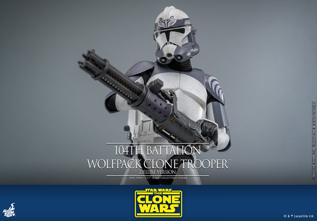 104th Battalion Wolfpack Clone Trooper Star Wars Sixth Scale Figure