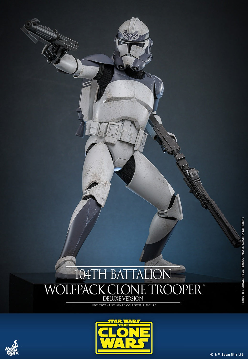 104th Battalion Wolfpack Clone Trooper Star Wars Sixth Scale Figure