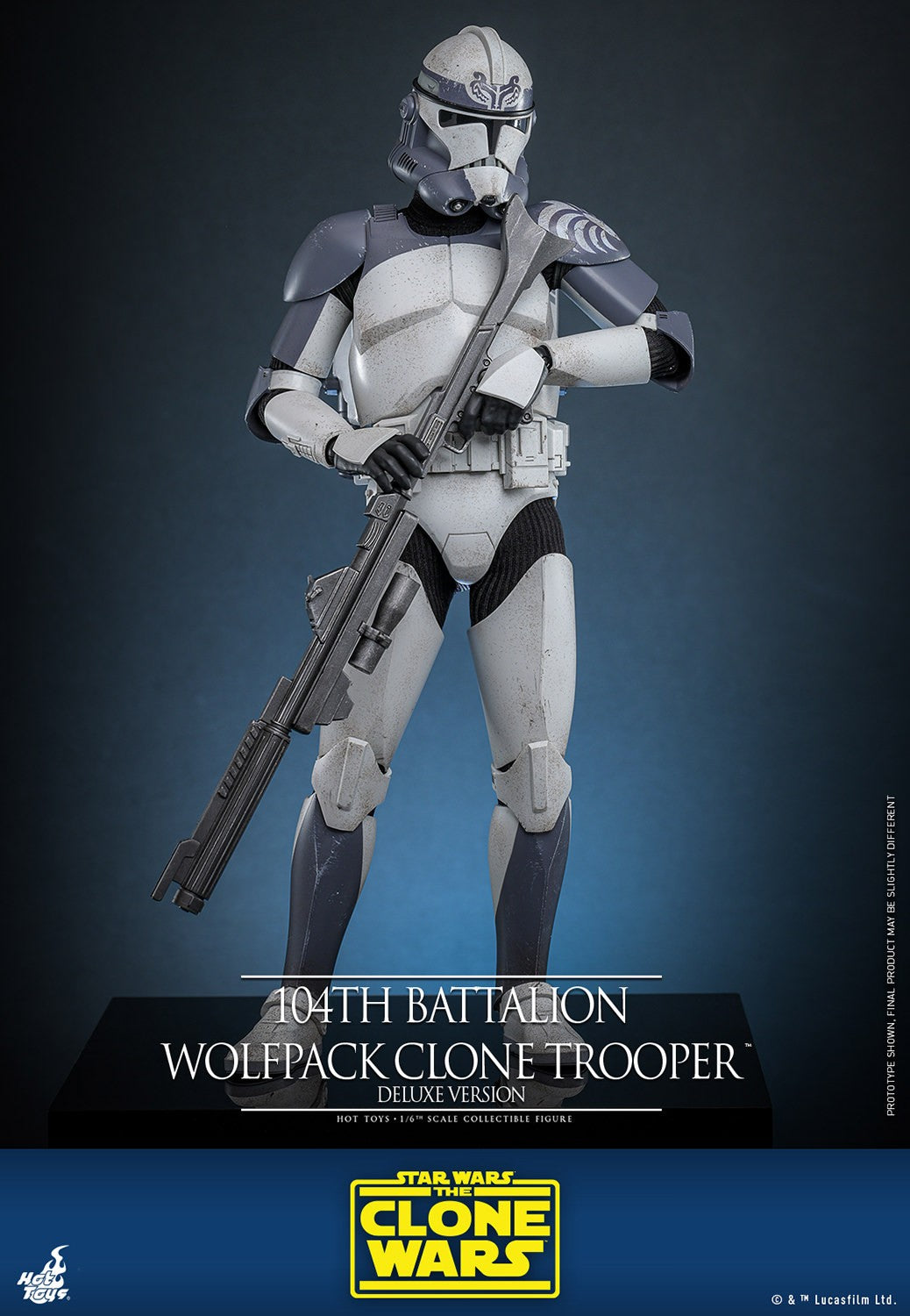 104th Battalion Wolfpack Clone Trooper Star Wars Sixth Scale Figure