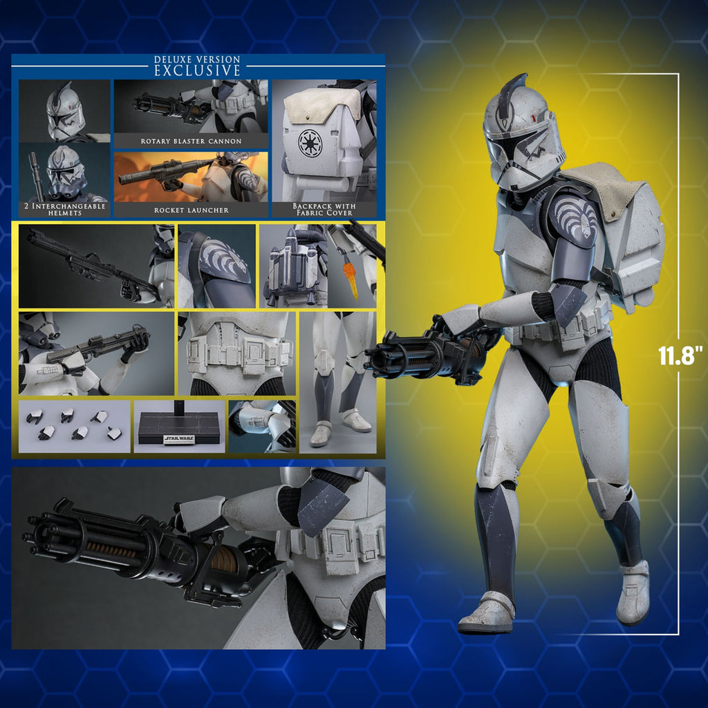 104th Battalion Wolfpack Clone Trooper Star Wars Sixth Scale Figure