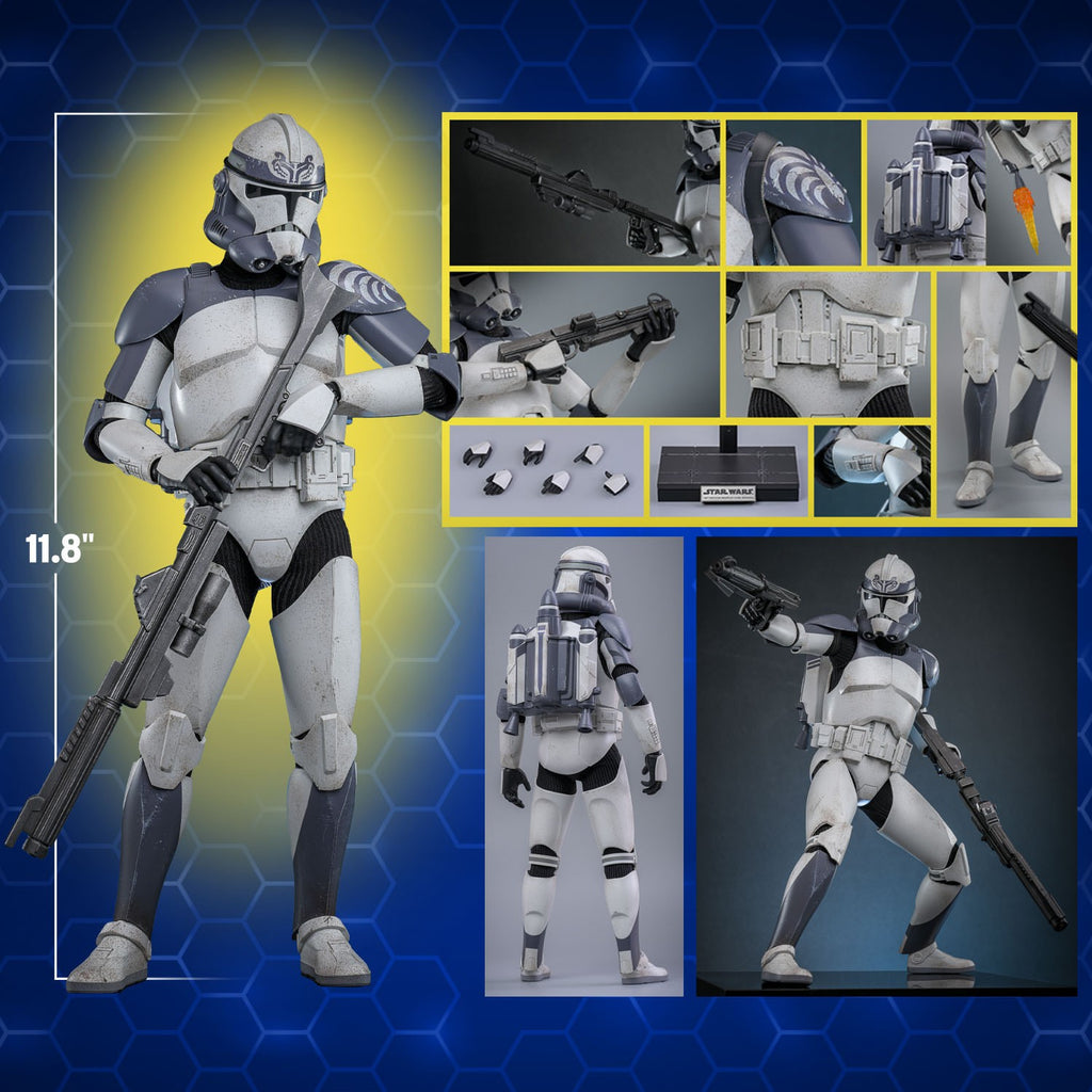 104th Battalion Wolfpack Clone Trooper Star Wars Sixth Scale Figure