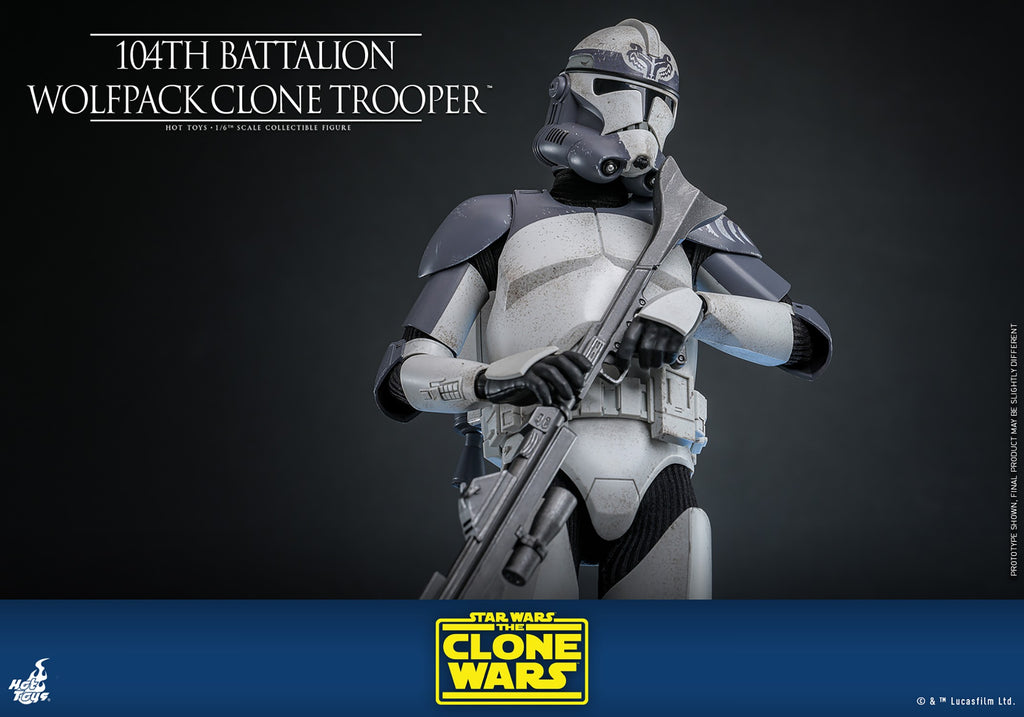 104th Battalion Wolfpack Clone Trooper Star Wars Sixth Scale Figure