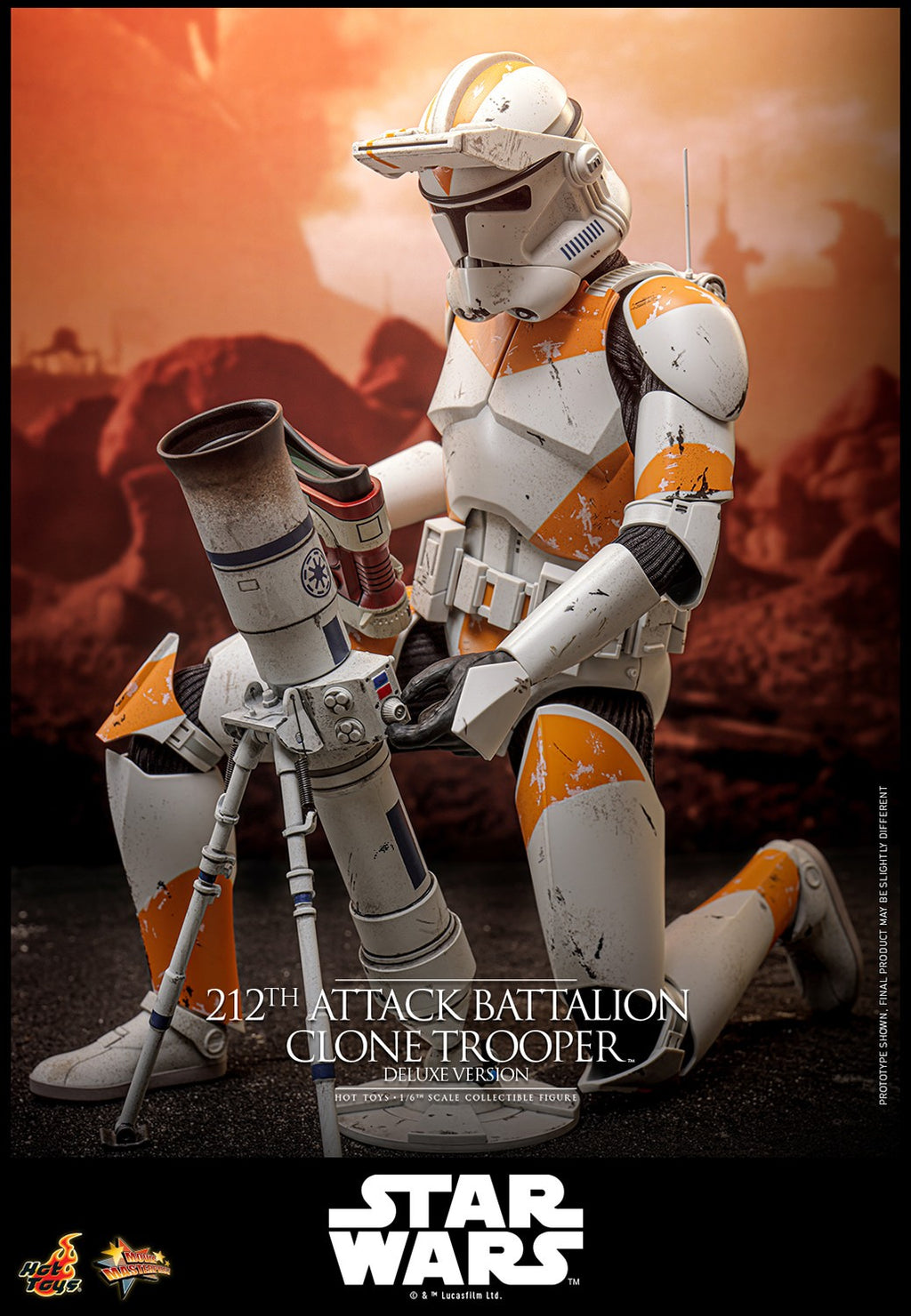 212th Attack Battalion Clone Trooper Star Wars Sixth Scale Figure