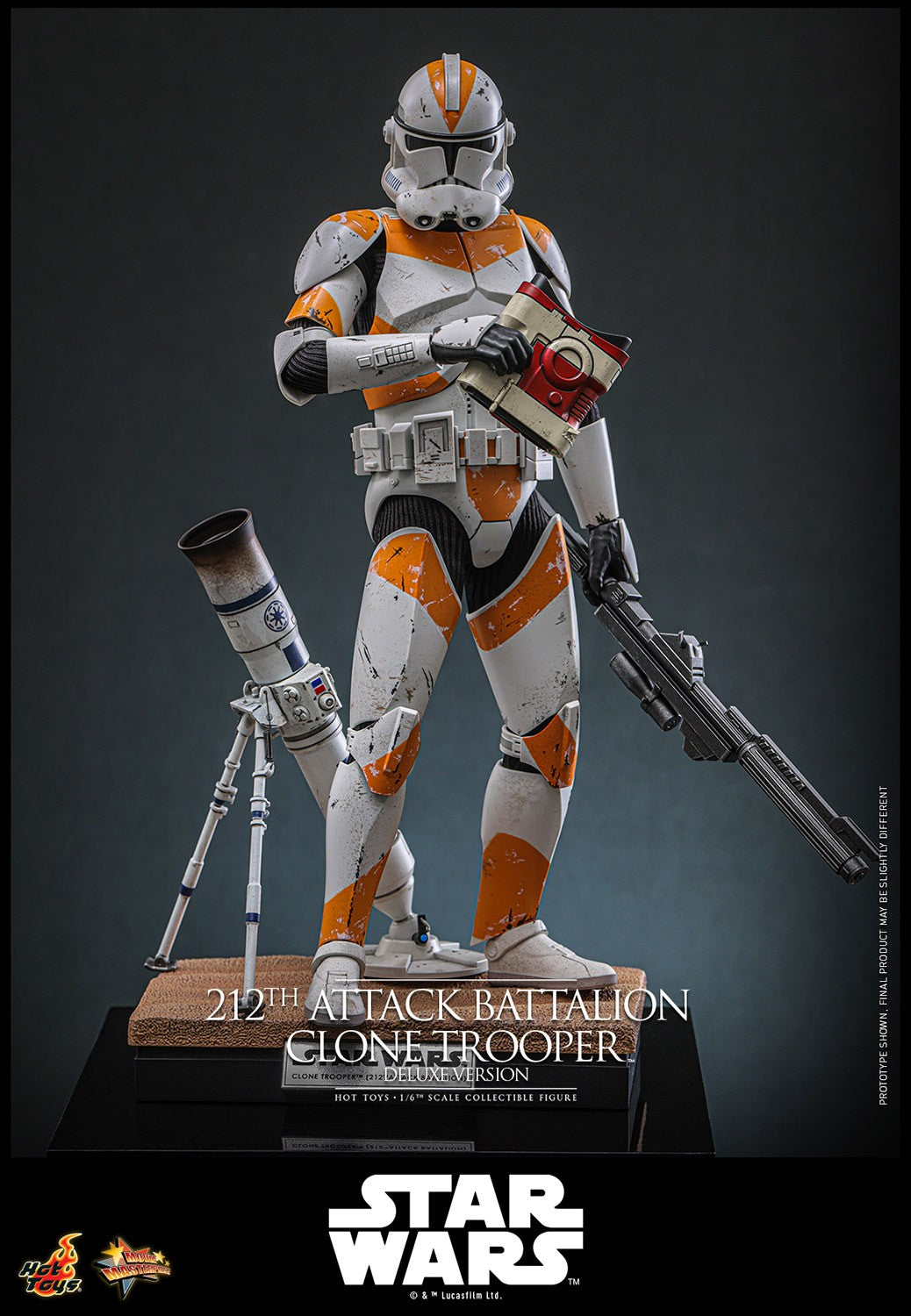 212th Attack Battalion Clone Trooper Star Wars Sixth Scale Figure