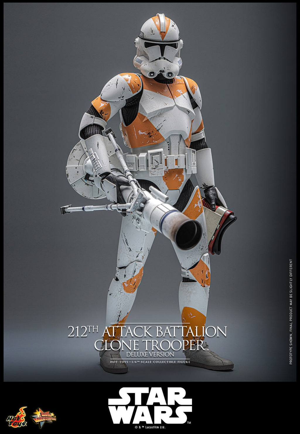 212th Attack Battalion Clone Trooper Star Wars Sixth Scale Figure