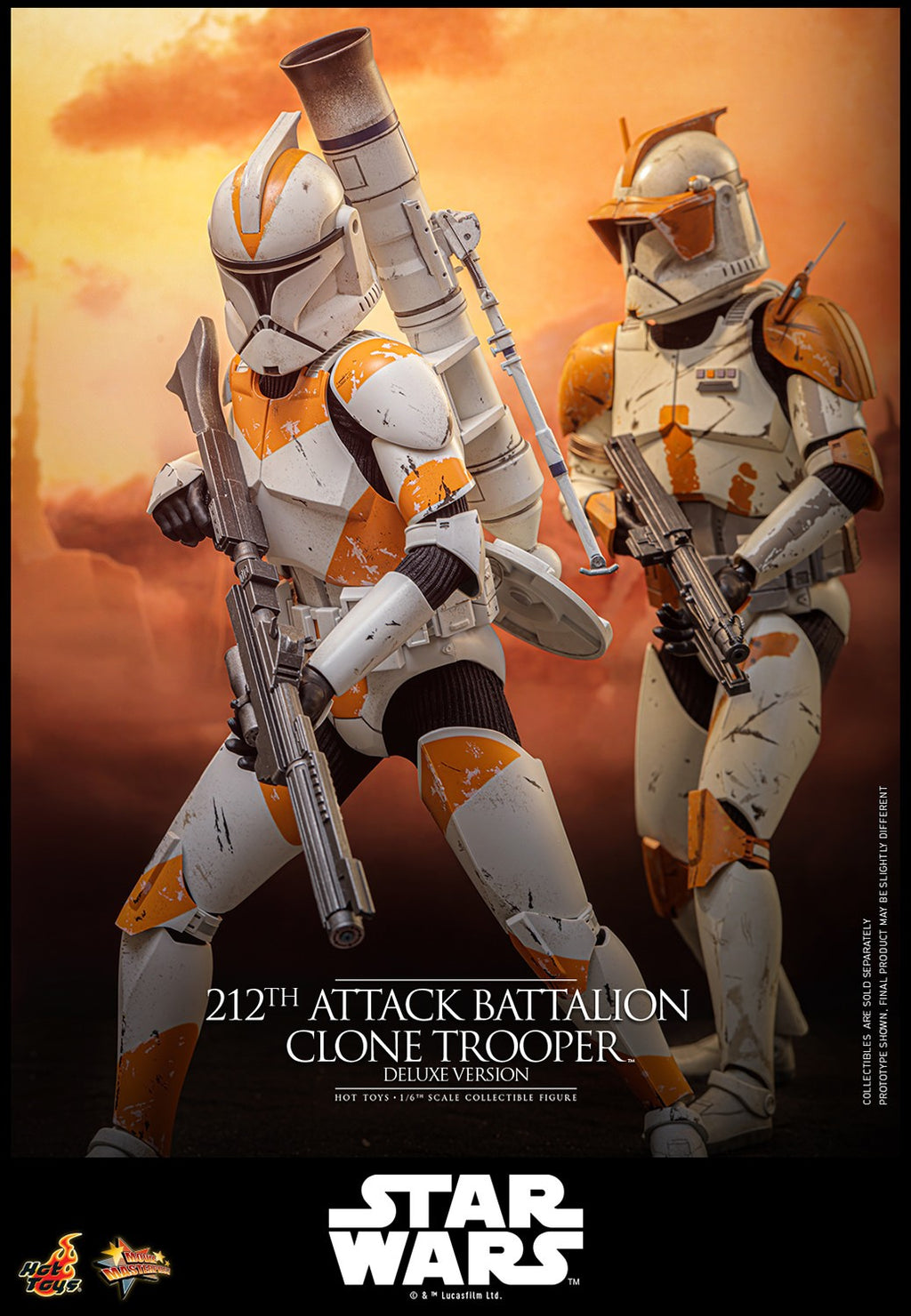 212th Attack Battalion Clone Trooper Star Wars Sixth Scale Figure