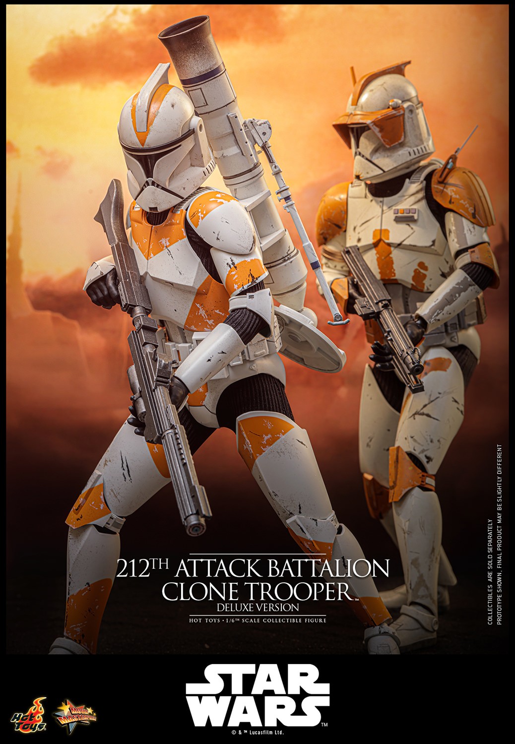 212th Attack Battalion Clone Trooper Star Wars Sixth Scale Figure