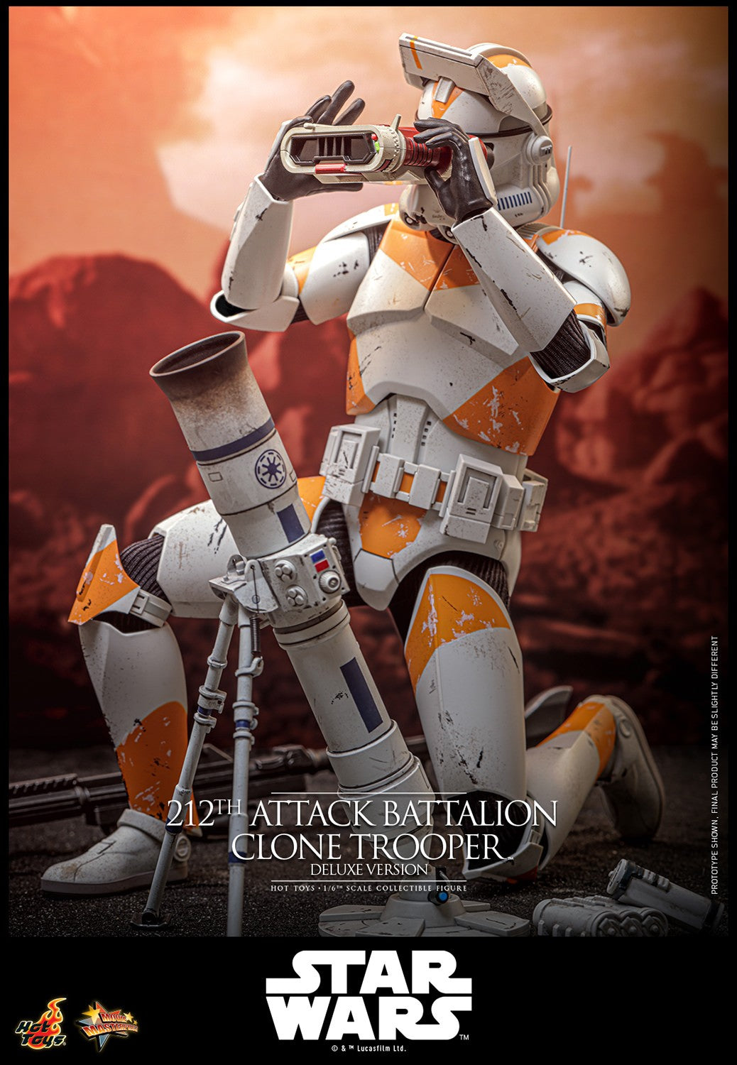 212th Attack Battalion Clone Trooper Star Wars Sixth Scale Figure