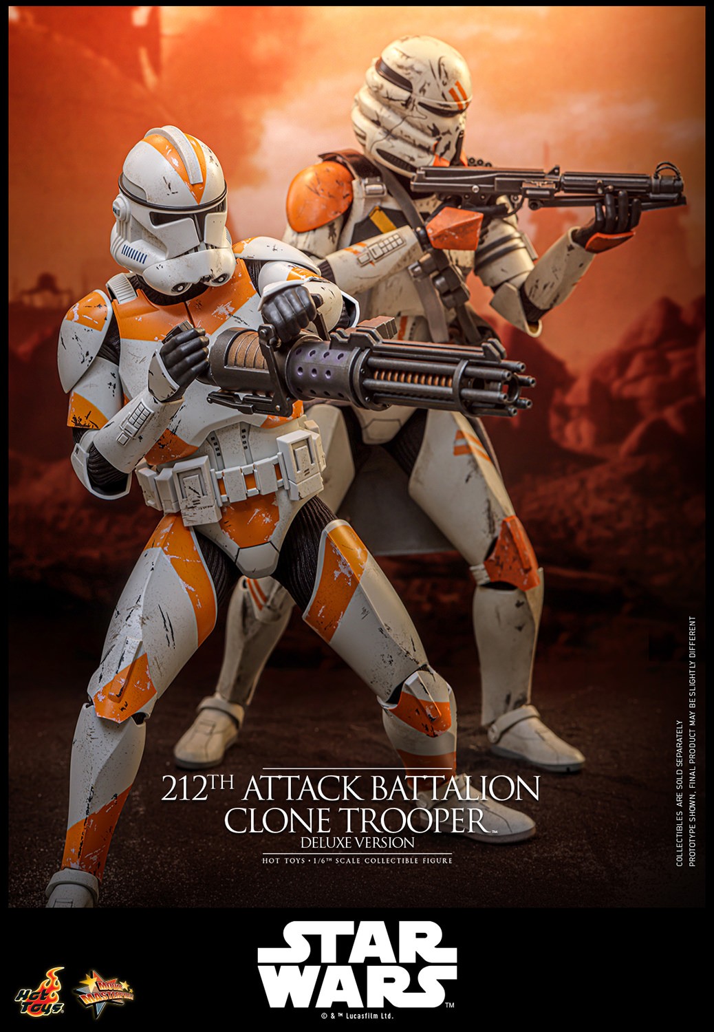 212th Attack Battalion Clone Trooper Star Wars Sixth Scale Figure