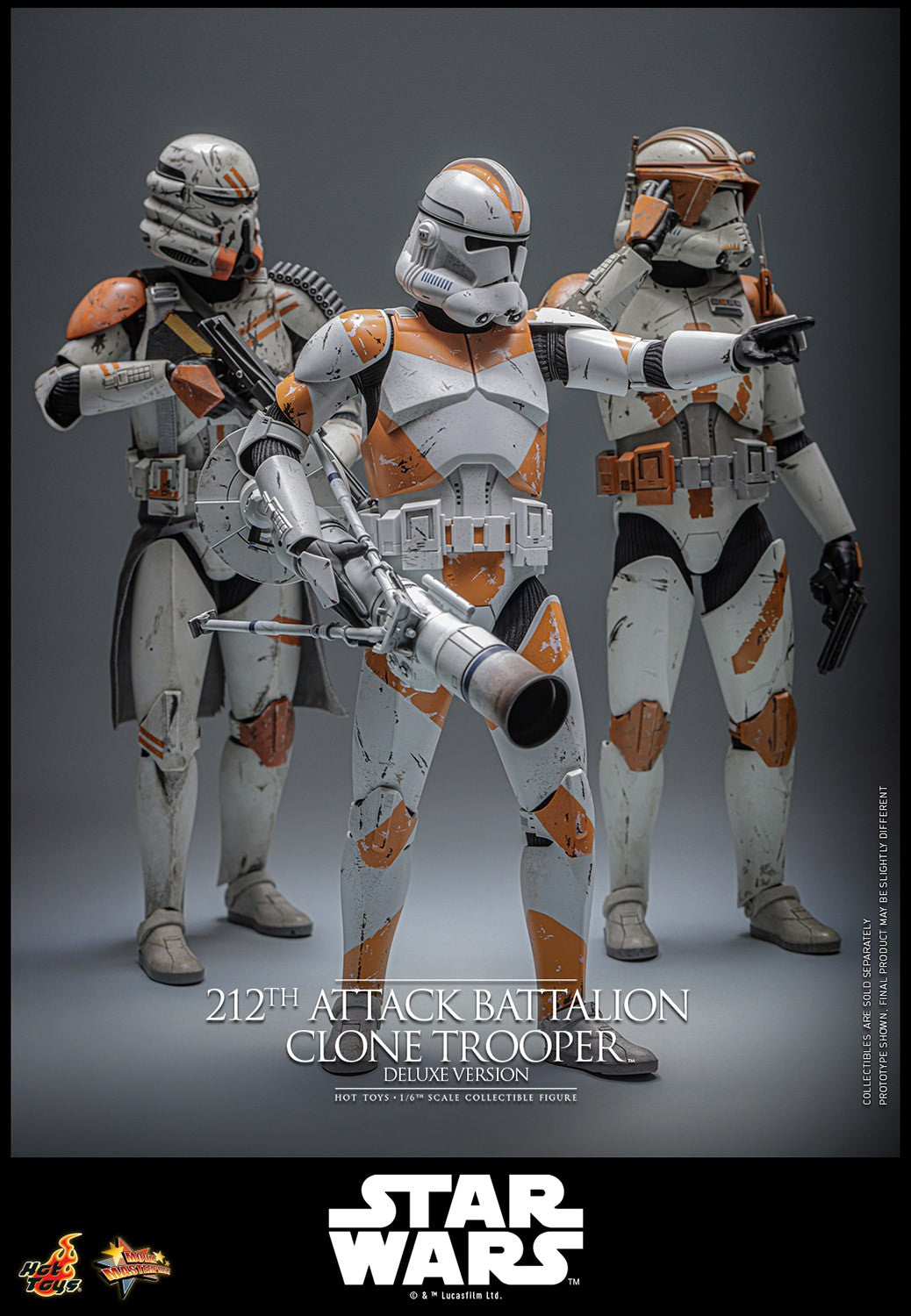212th Attack Battalion Clone Trooper Star Wars Sixth Scale Figure