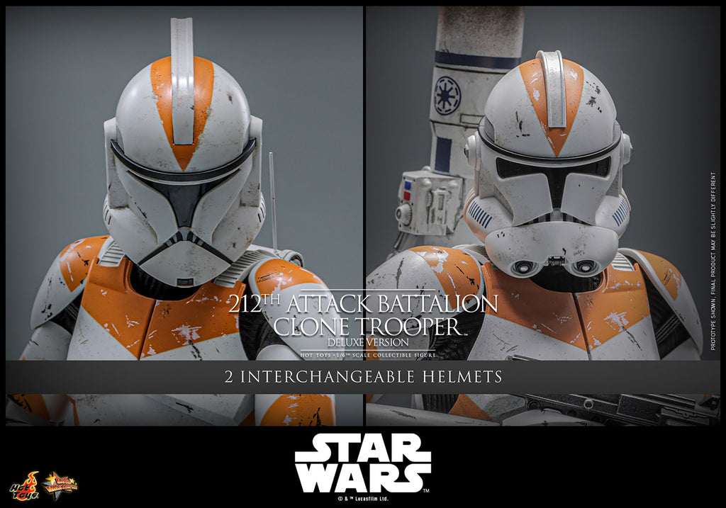 212th Attack Battalion Clone Trooper Star Wars Sixth Scale Figure
