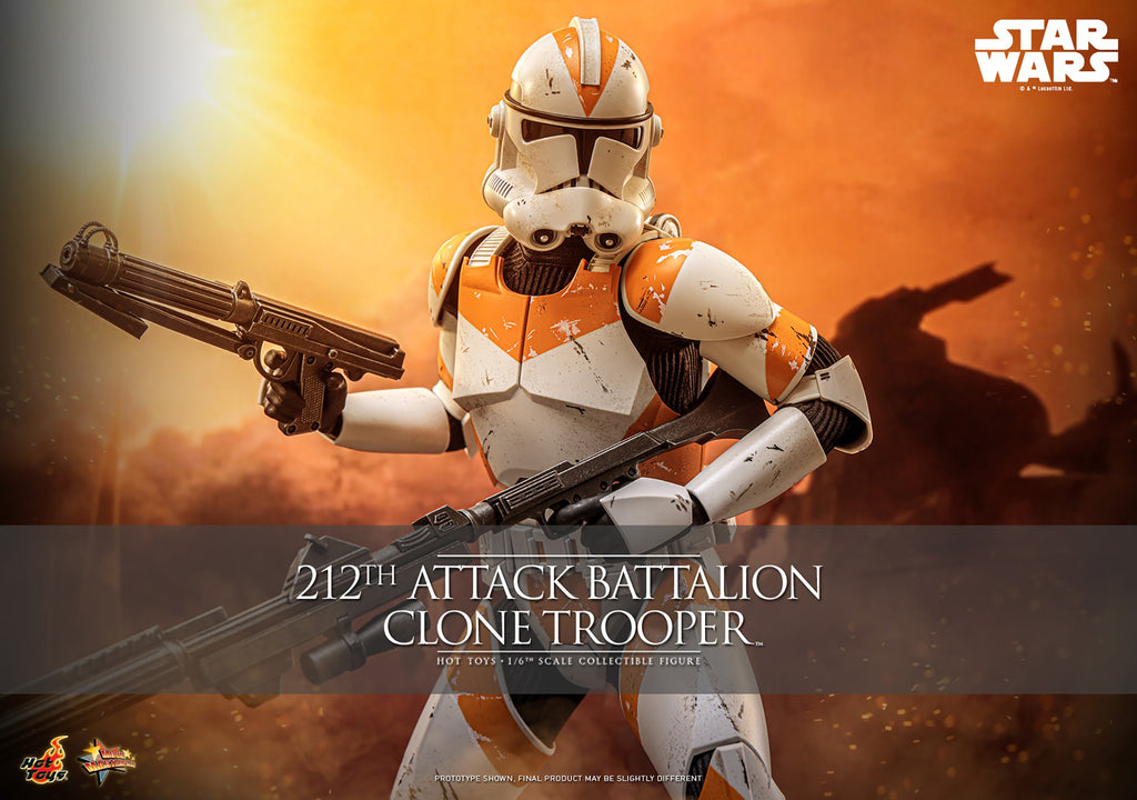 212th Attack Battalion Clone Trooper Star Wars Sixth Scale Figure