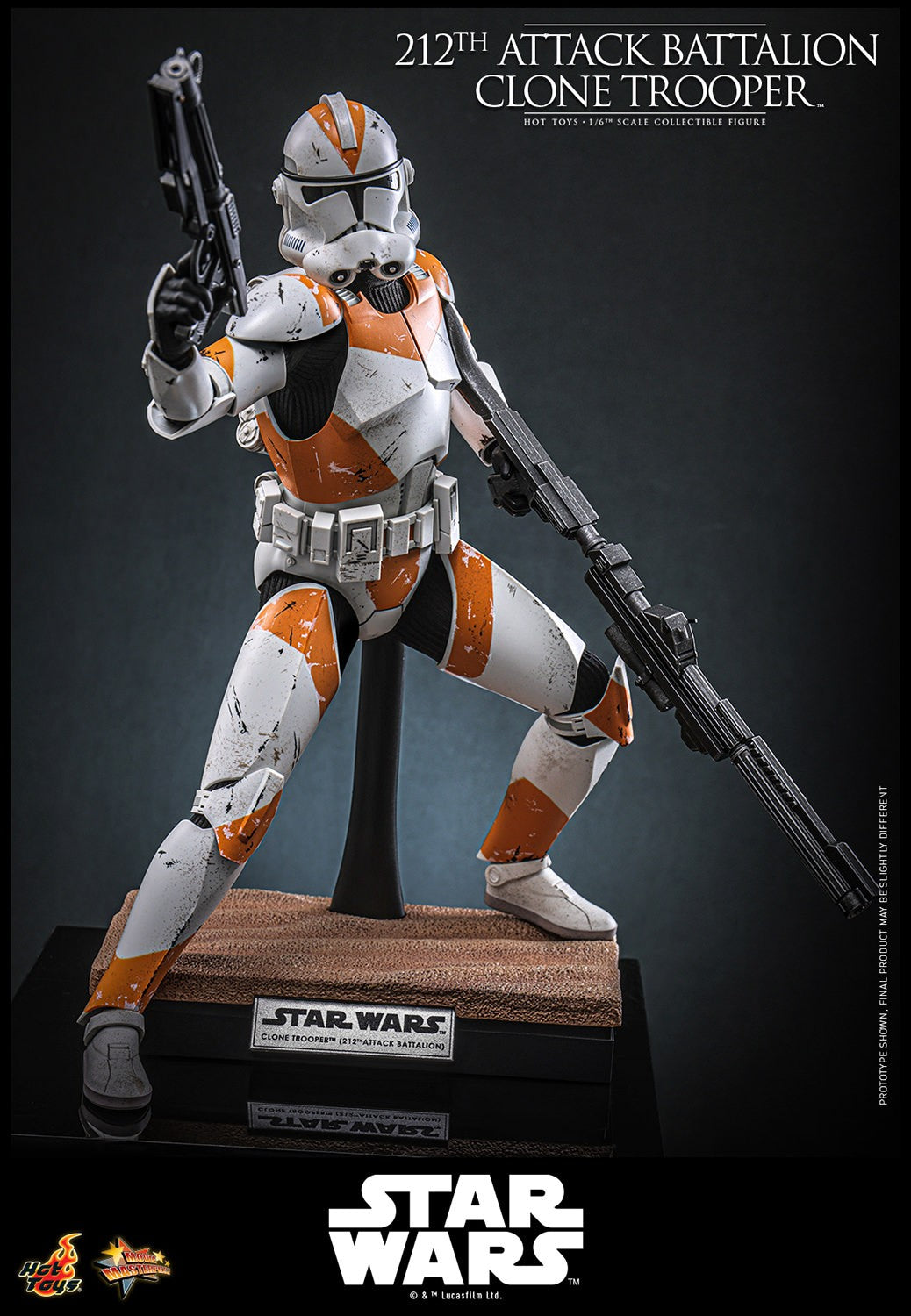 212th Attack Battalion Clone Trooper Star Wars Sixth Scale Figure