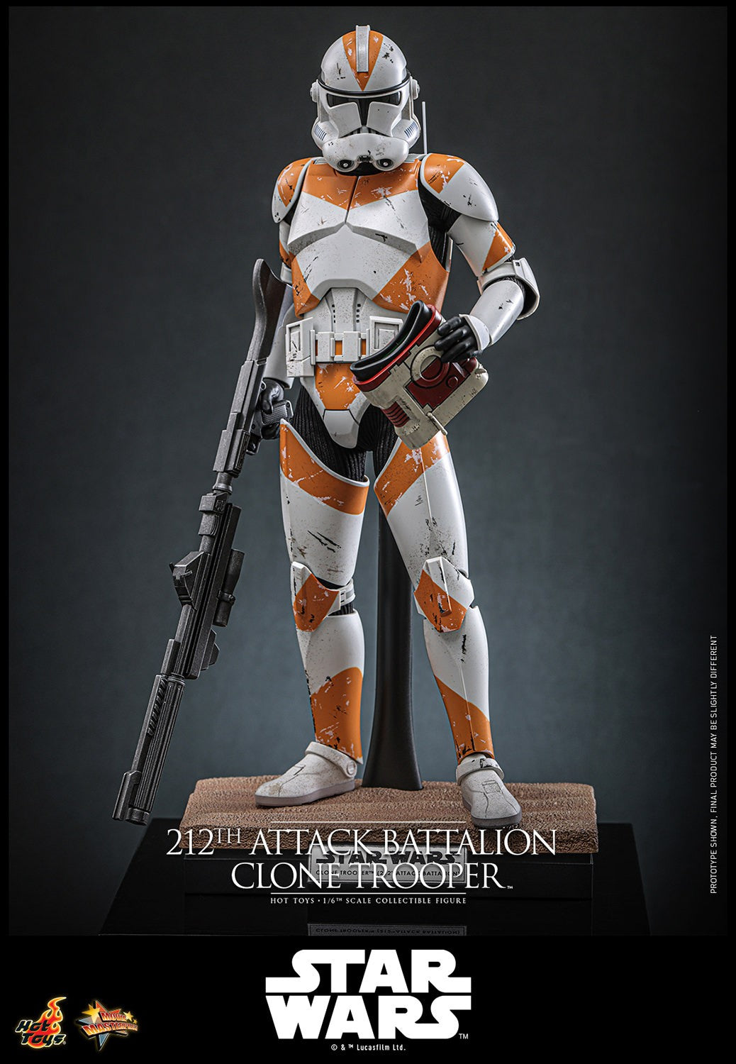 212th Attack Battalion Clone Trooper Star Wars Sixth Scale Figure