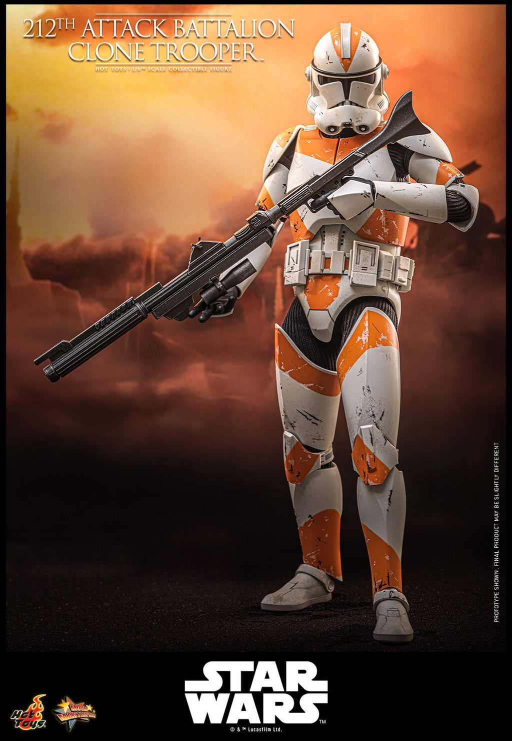 212th Attack Battalion Clone Trooper Star Wars Sixth Scale Figure