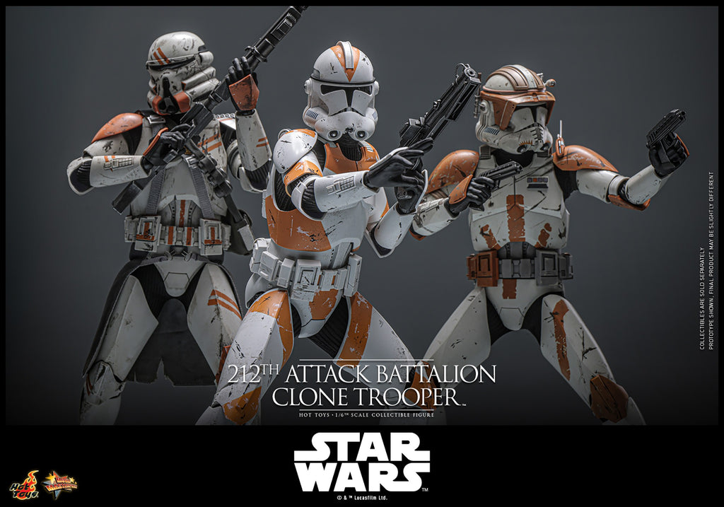 212th Attack Battalion Clone Trooper Star Wars Sixth Scale Figure