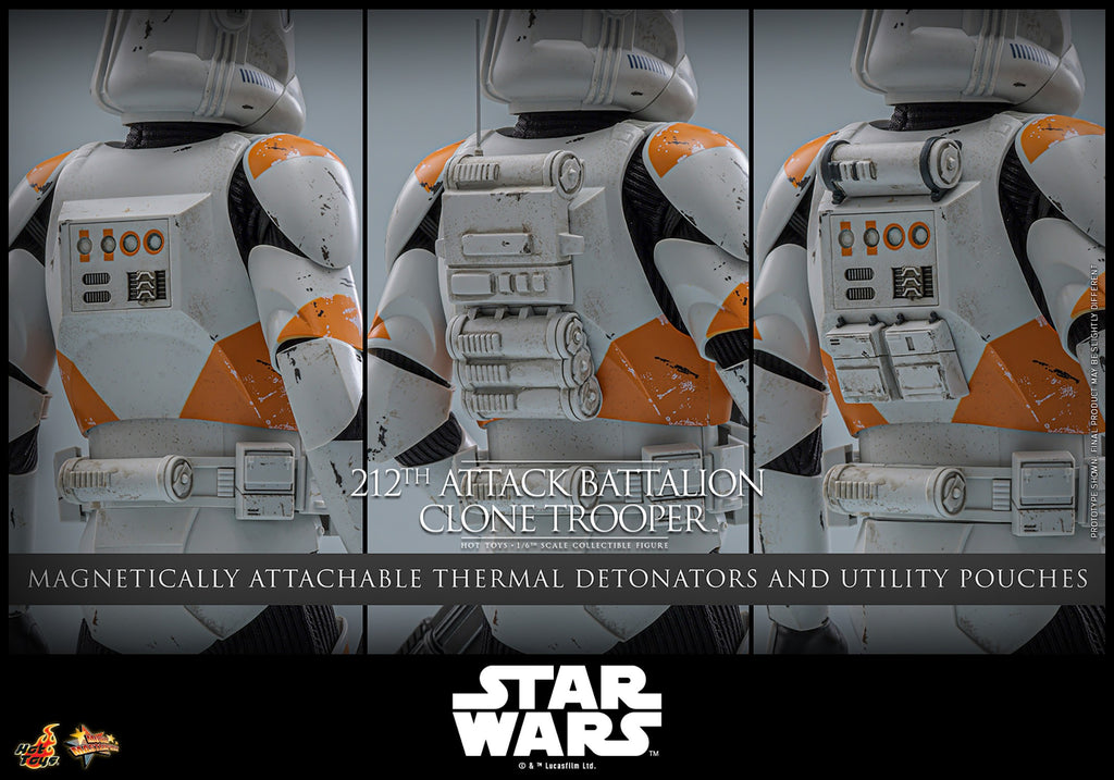 212th Attack Battalion Clone Trooper Star Wars Sixth Scale Figure