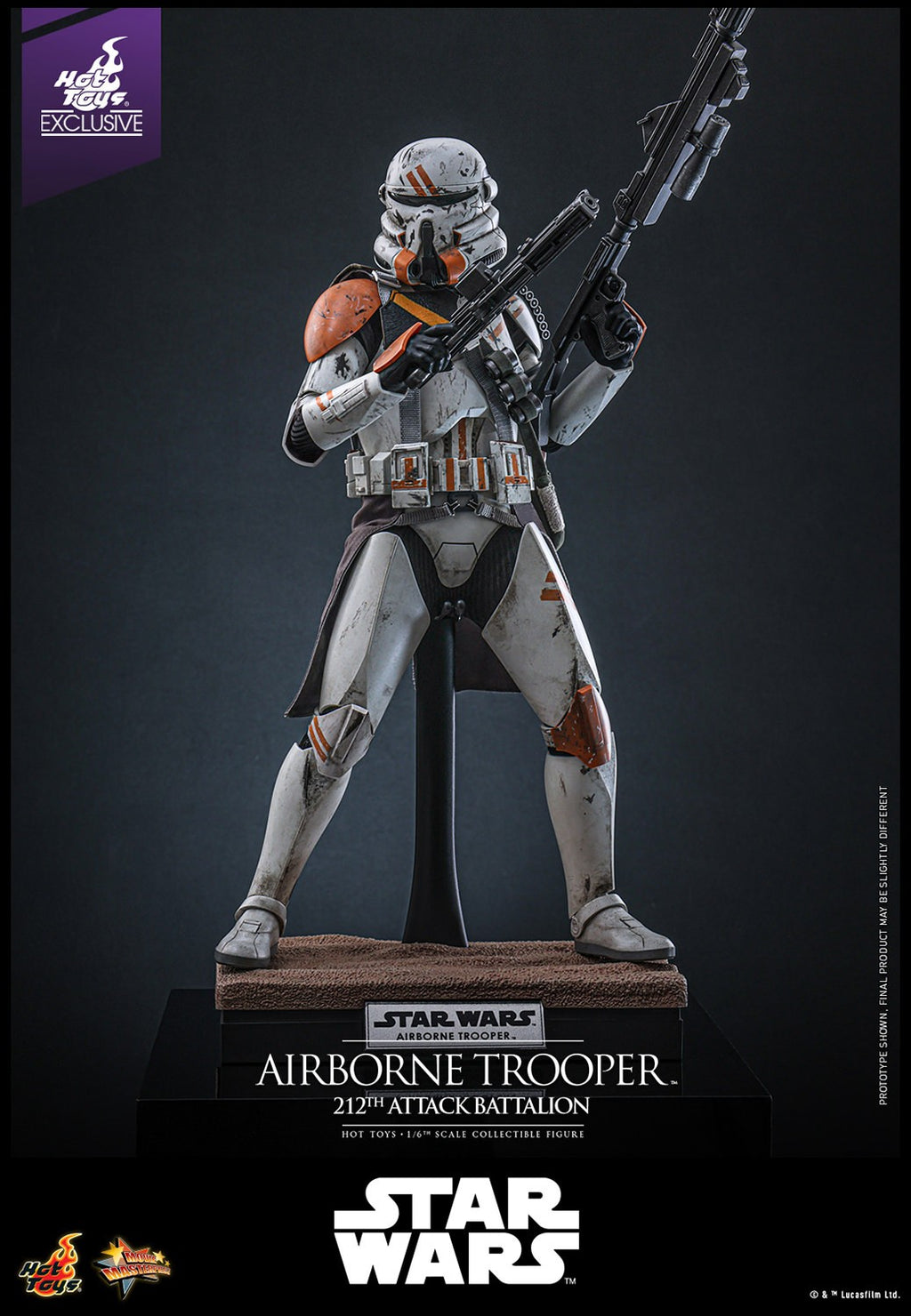 Airborne Trooper (212th Attack Battalion) Star Wars Sixth Scale Figure
