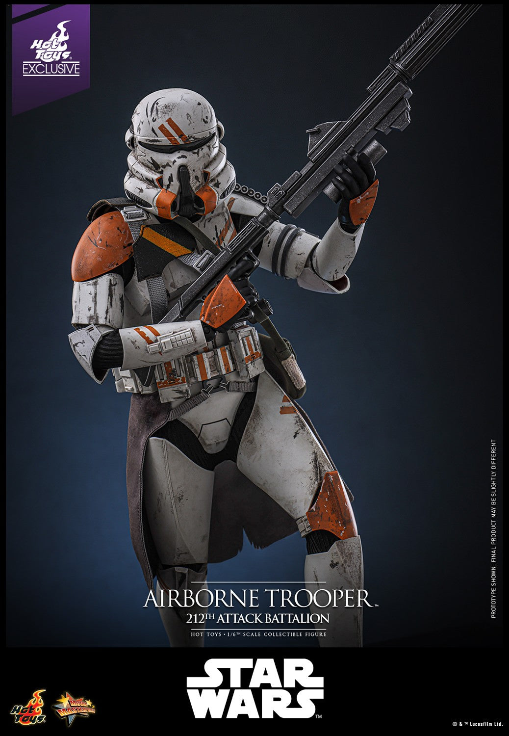 Airborne Trooper (212th Attack Battalion) Star Wars Sixth Scale Figure