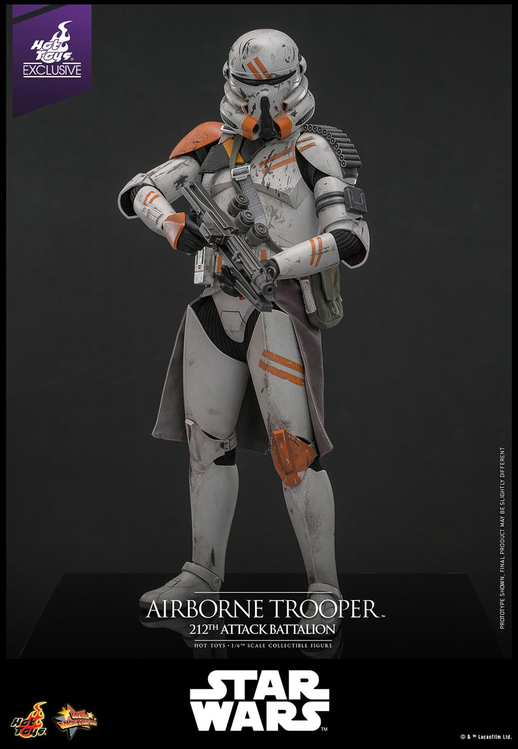Airborne Trooper (212th Attack Battalion) Star Wars Sixth Scale Figure